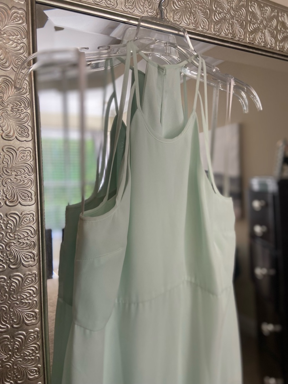 BCBGeneration Mint Green Asymmetrical Dress